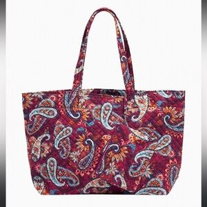 Brand New Vera Bradley Paisley Jamboree Grand Tote